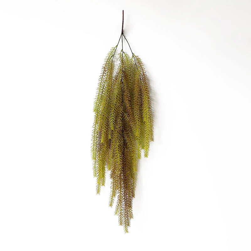 Wholesale artificial water grass rattan wall hanging residential ceiling decoration 1