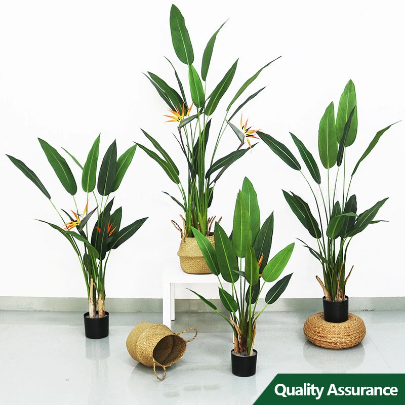 Simulated bird of paradise bonsai decoration landscape 1