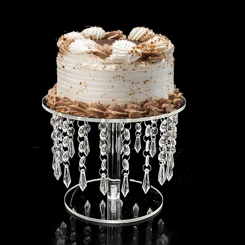 Wedding dessert table combination set crystal acrylic cake plate decoration 1