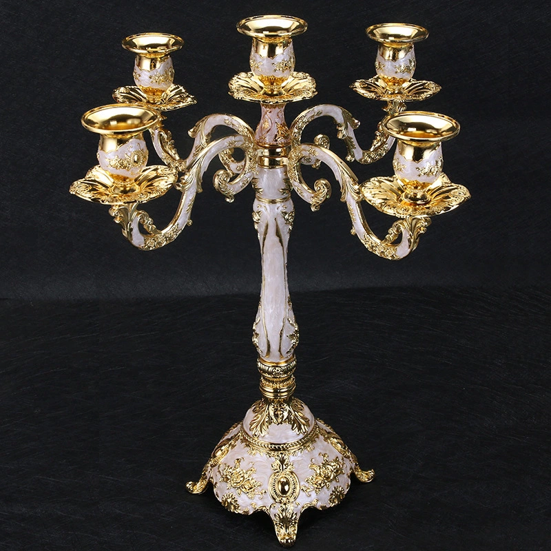Candlestick home decoration retro romantic gift candlelight dinner wedding props 1