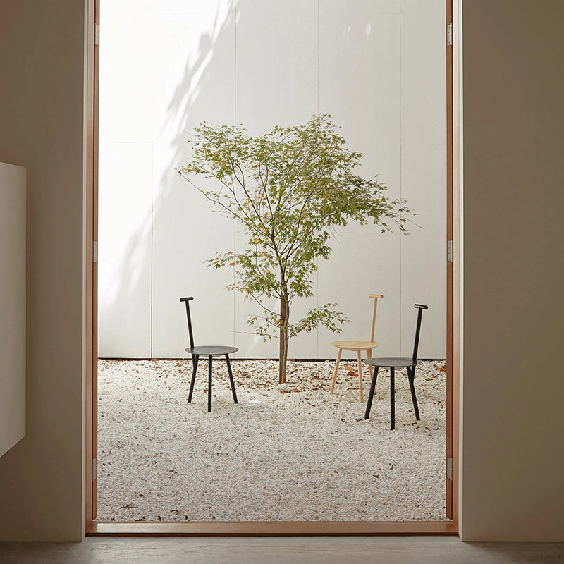 Simulación de planta verde decorativa, aterrizaje, gran maceta de árbol baniano, diseño de colocación de paisaje 1