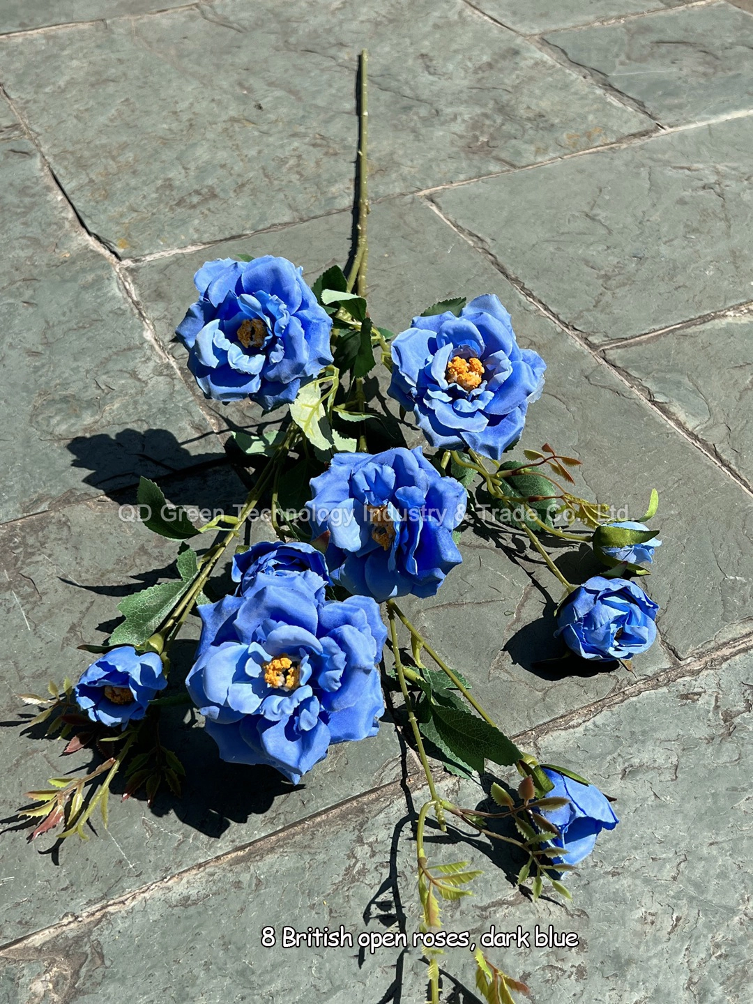 New Klein Blue Wedding Flower Blue Navy Sea Wind Wedding Hall road lead decorative flowers 1