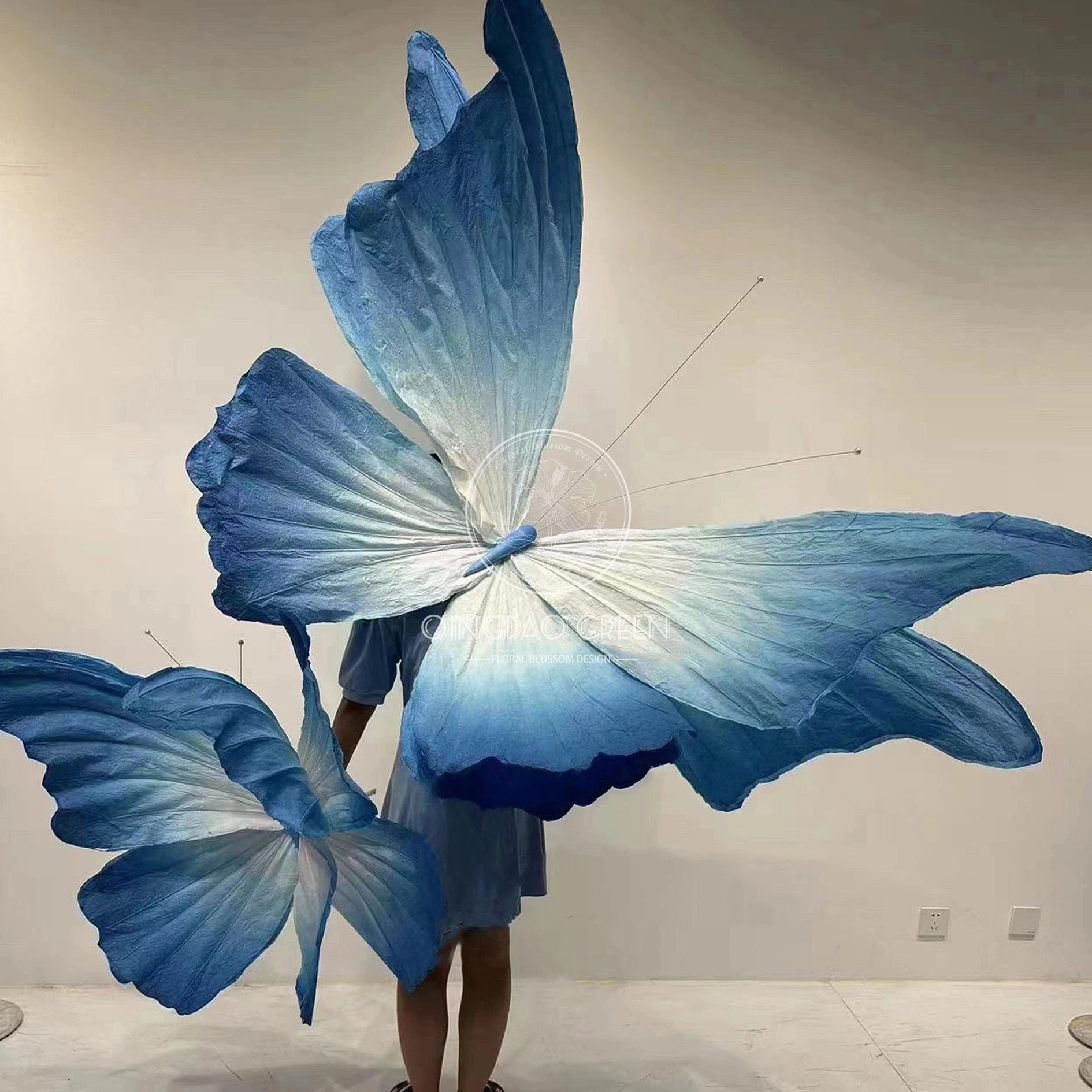 Grandes decoraciones de flores