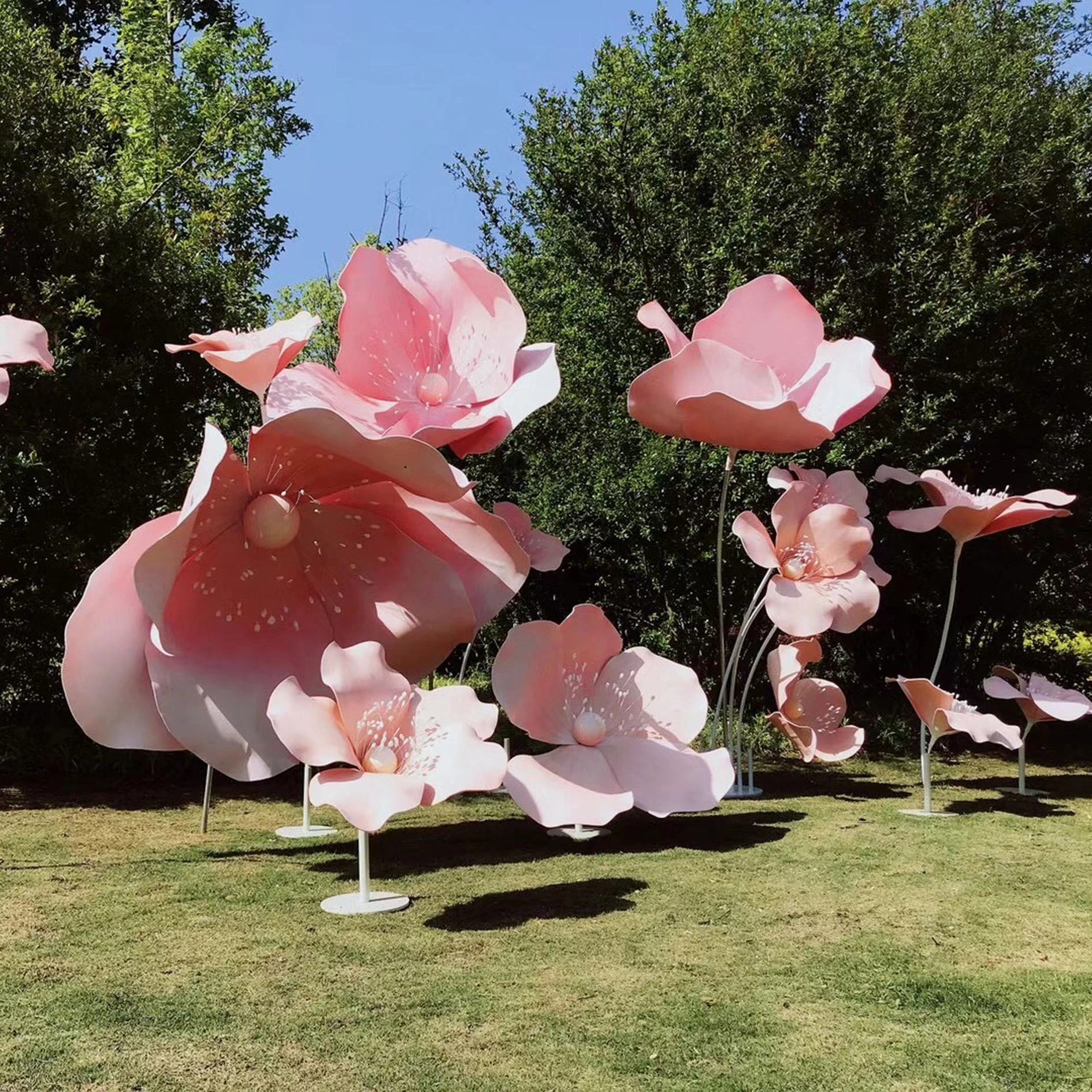 Serie de jardín de verano personalizada Eva Giant Flower
