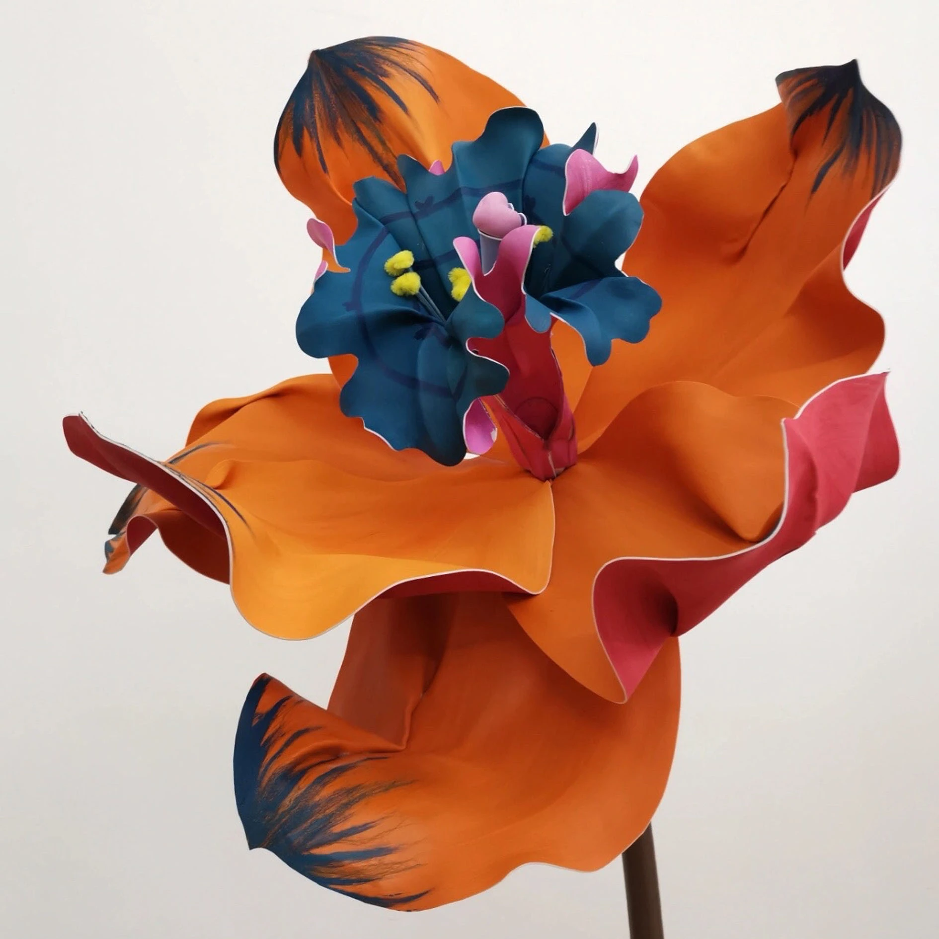 Grandes decoraciones de flores