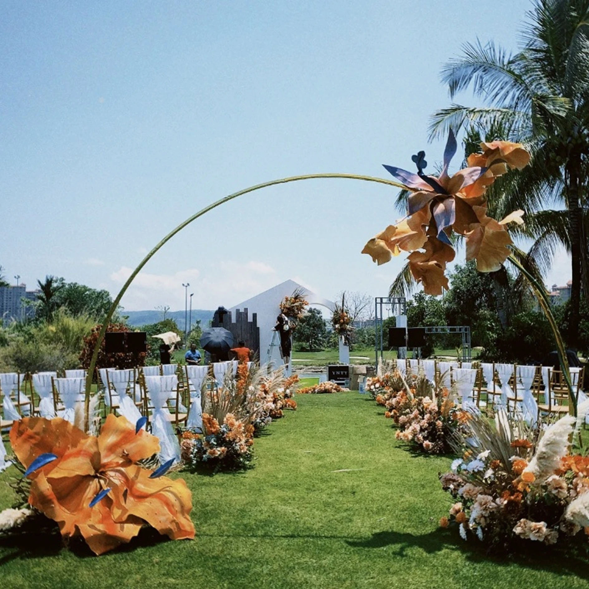 Instalaciones florales de bodas