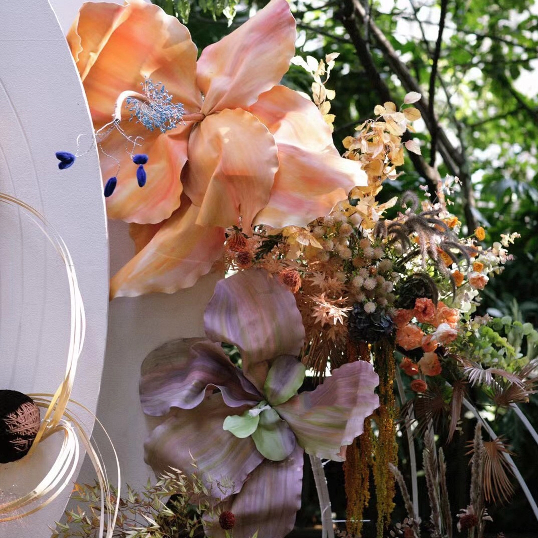 Instalaciones florales de bodas