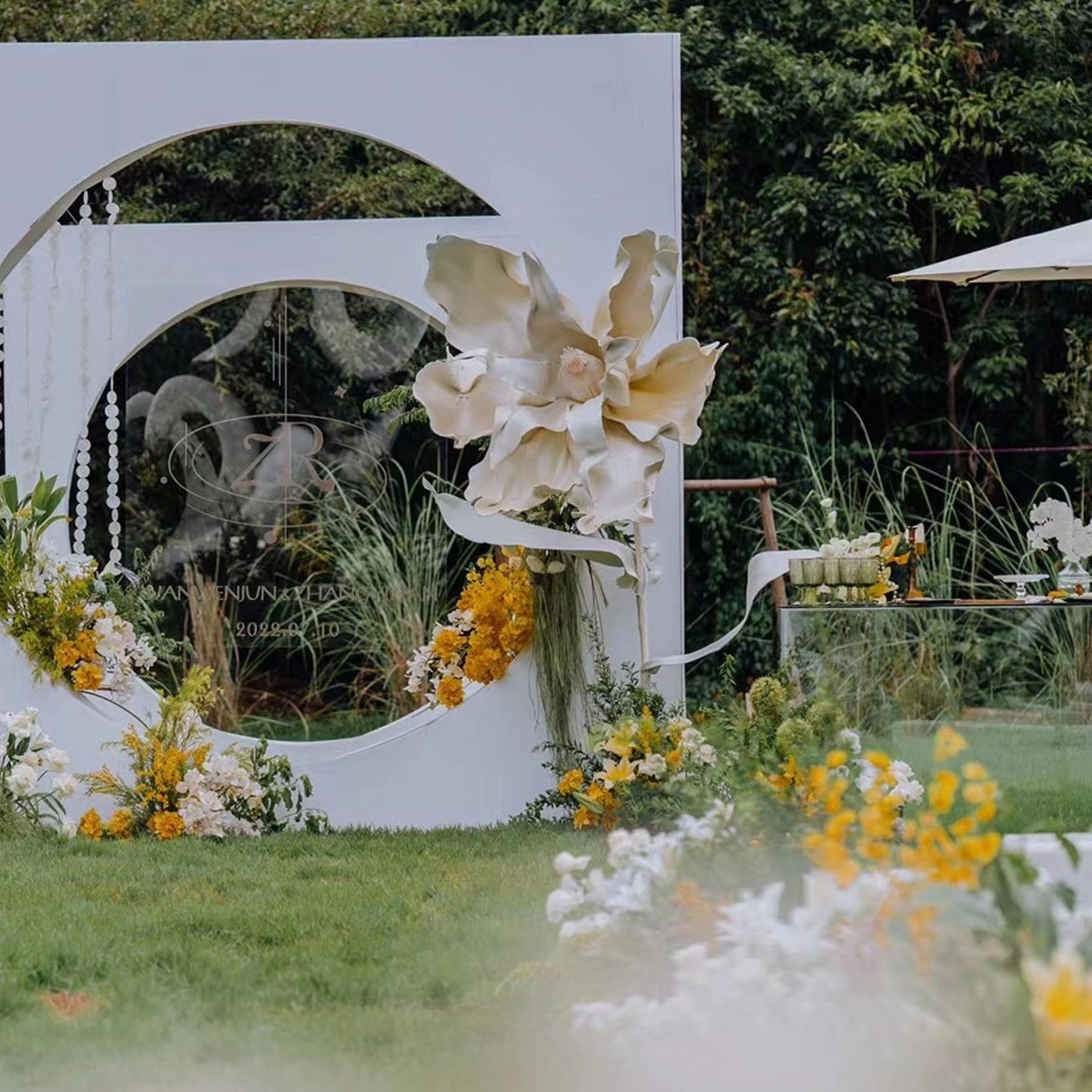 Instalaciones florales de bodas