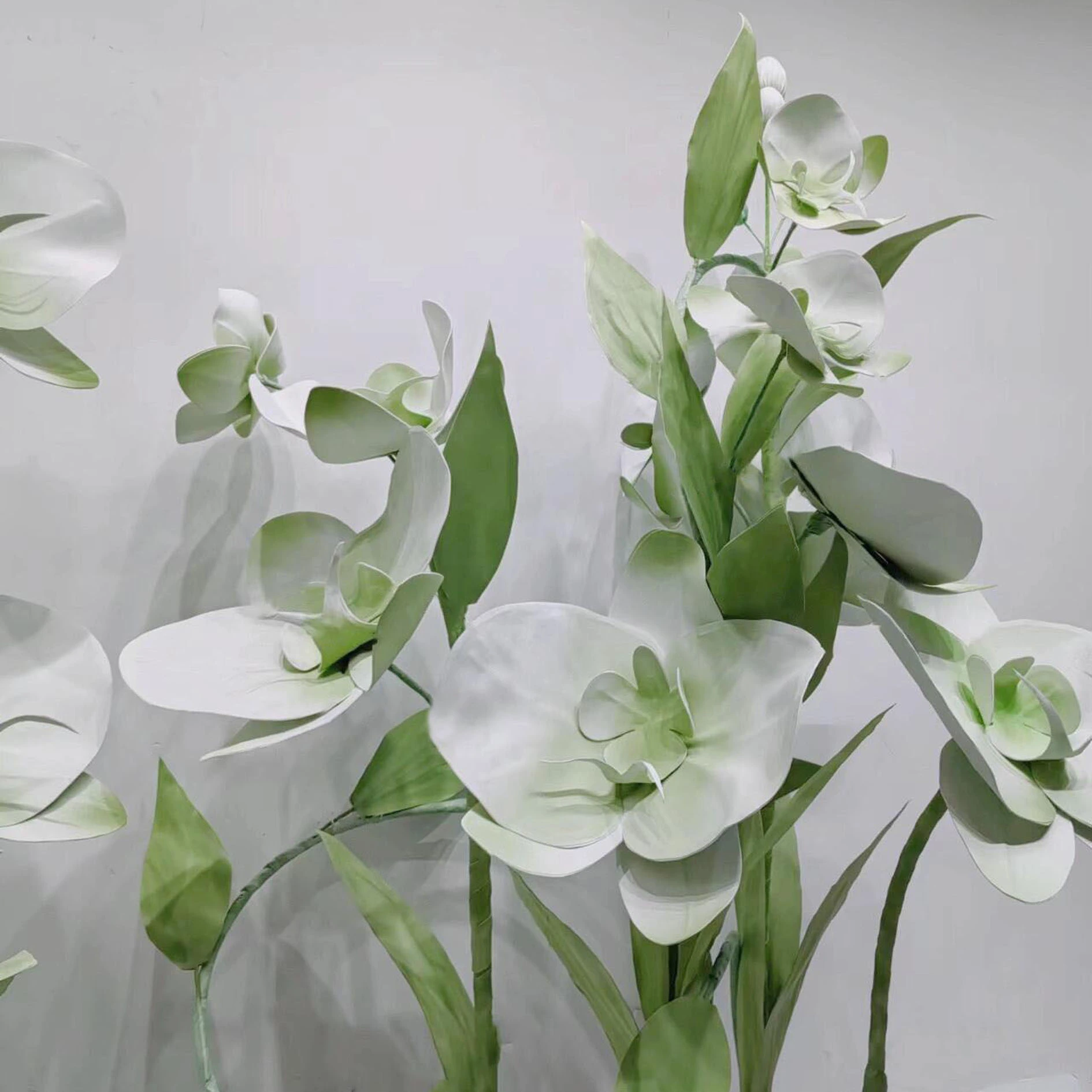 Flor gigante hecha a mano de tipo Eva
