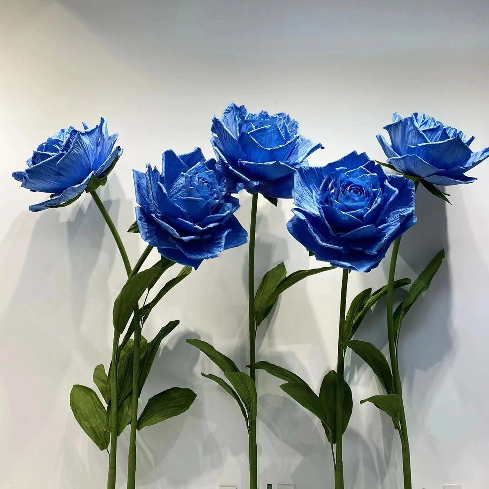 Rosa azul personalizable