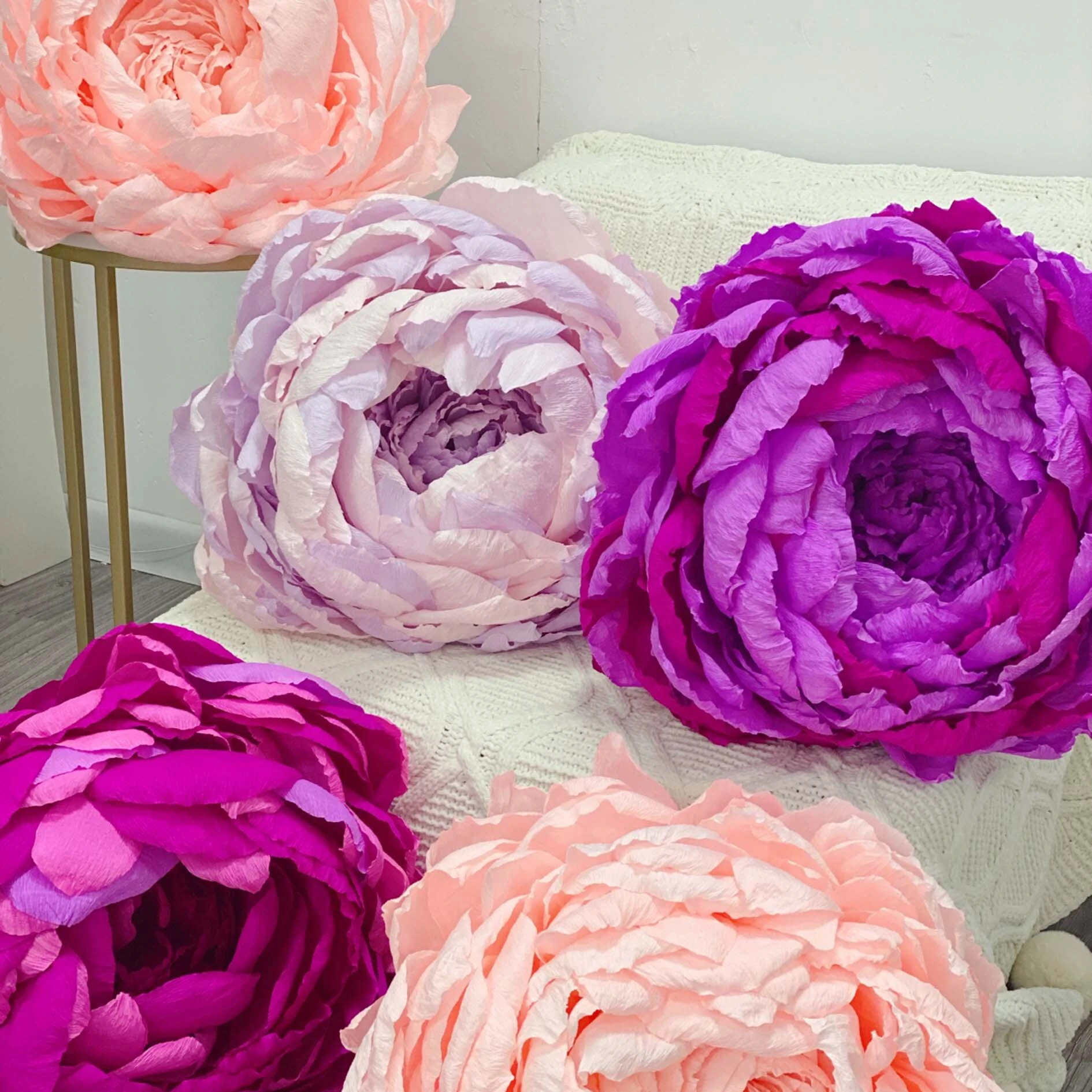 Boda gigante Floral Multicolor personalizado