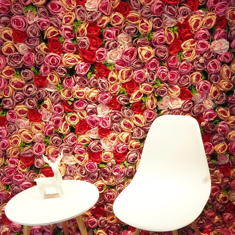 Hochzeitsblume Hintergrund Dekoration Fenstertür Blume Row Pflanzen Bild Blumenwand 1