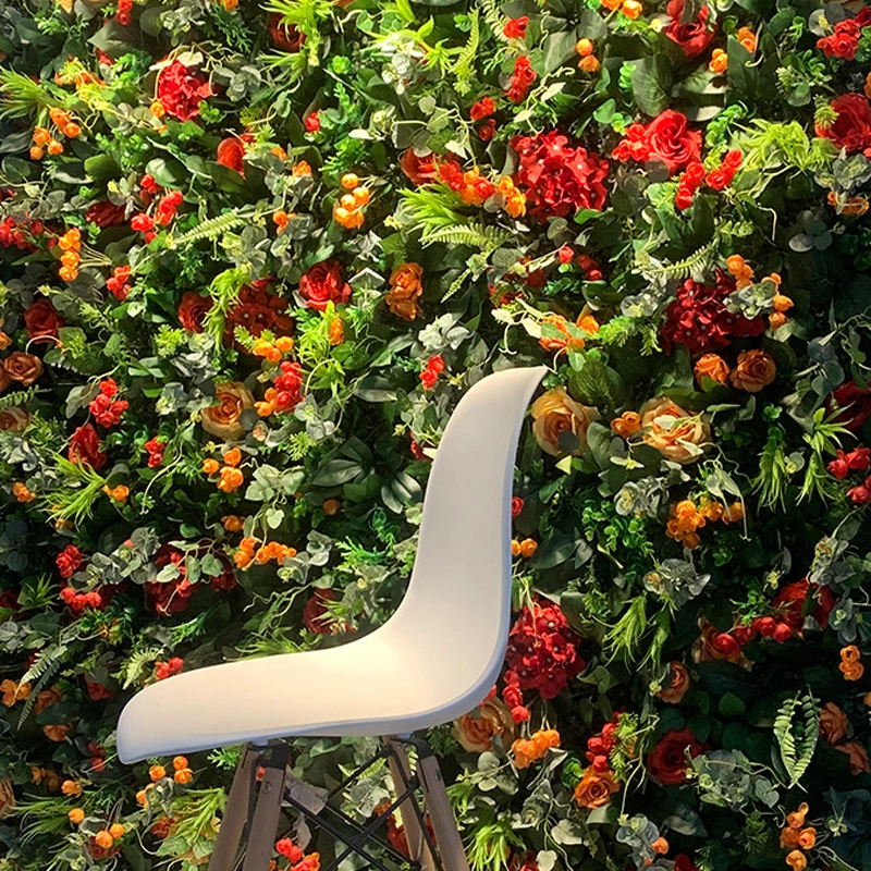 Künstliche Blumen Wand Hochzeit Hintergrund für Event Dekoration Lieferungen Shooting Requisiten Einkaufszentrumfenster 1