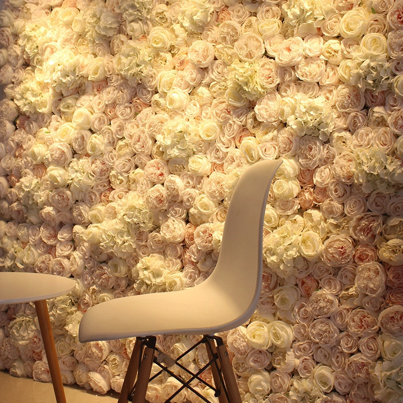 Simulationsanlagen Wandgrüne Pflanzenwand Hintergrund Wand Innenpastoral Balkon gefälschte Blumenwandeinstellung 1