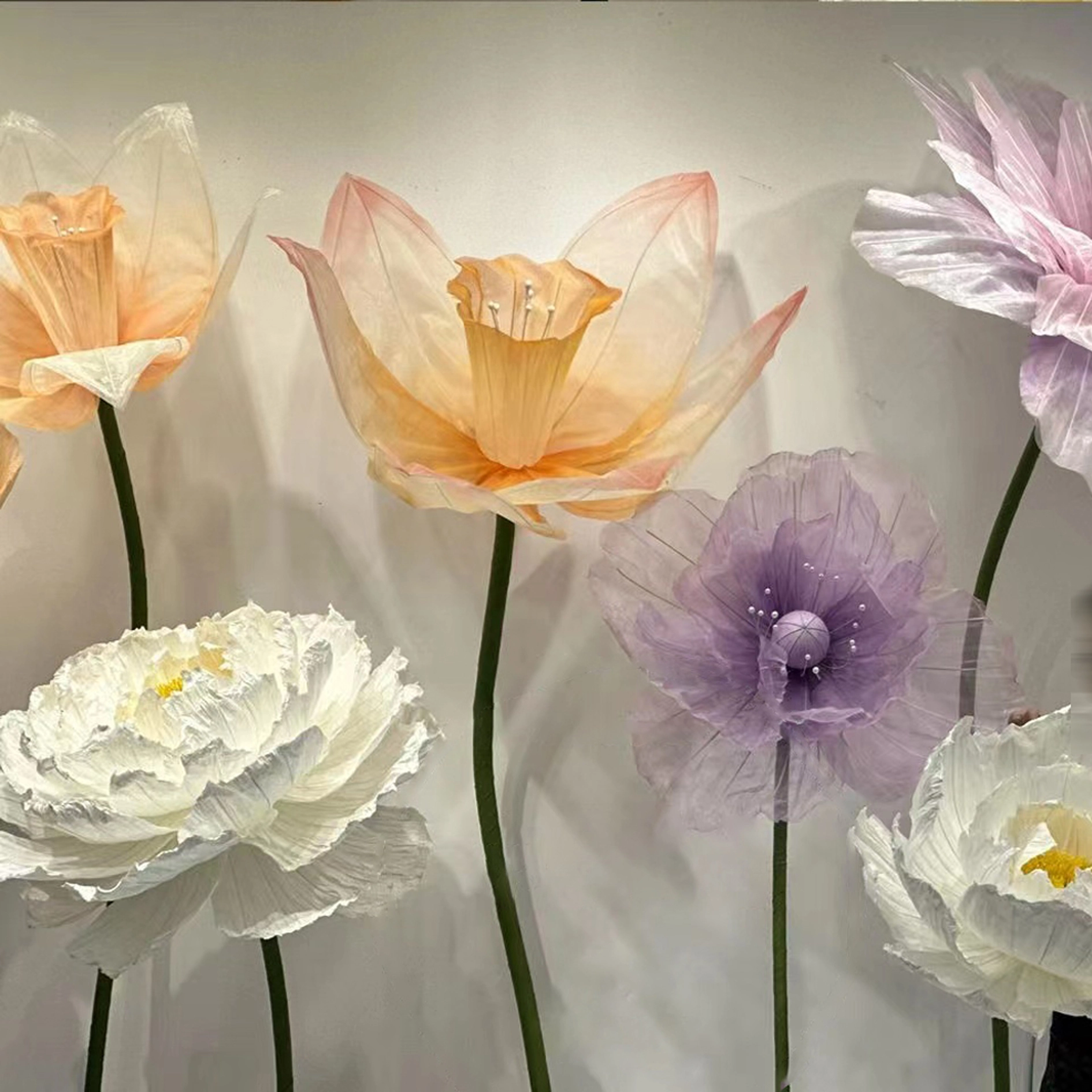 Installations florales de mariage