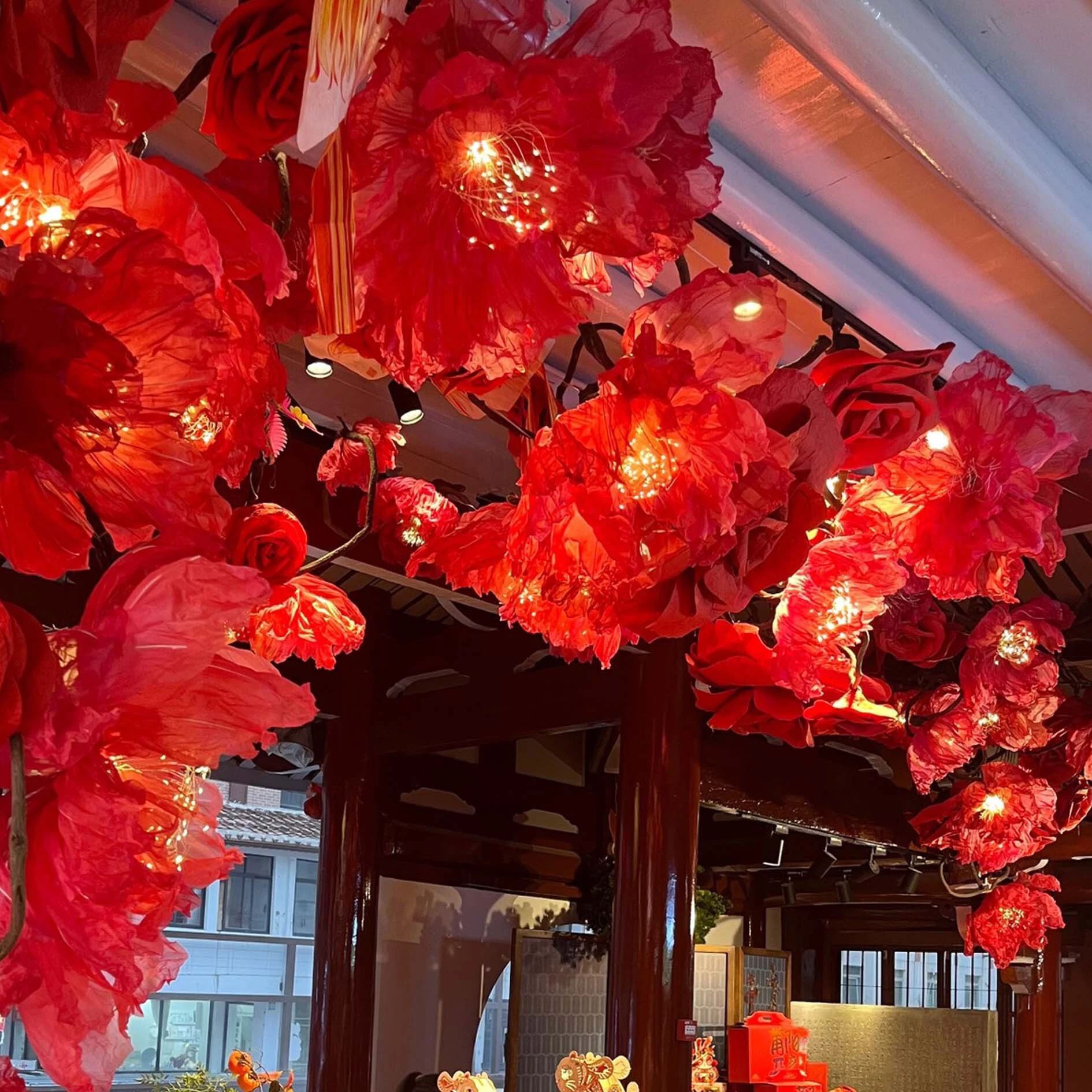 Installations florales de mariage