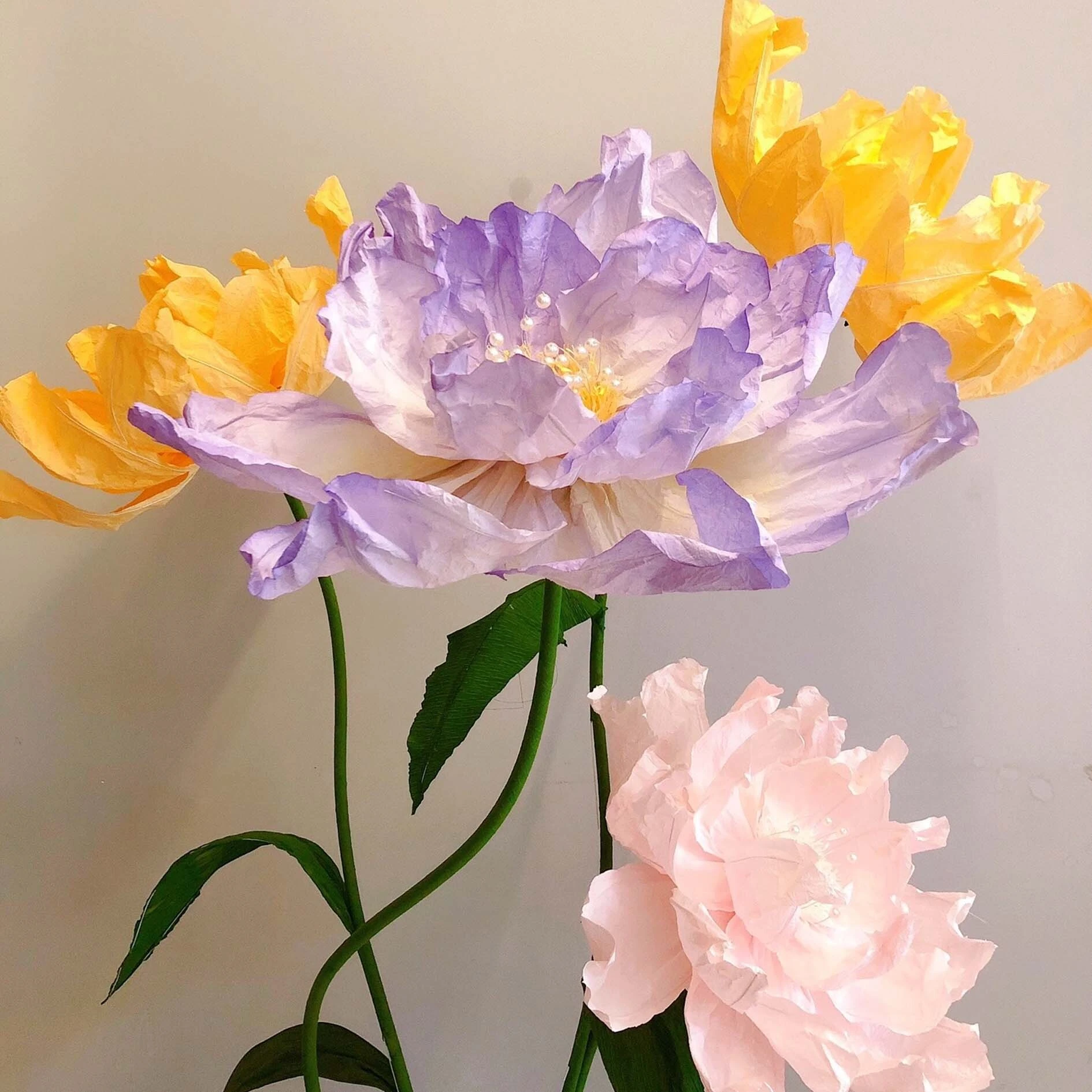 Papleta de arte gigante