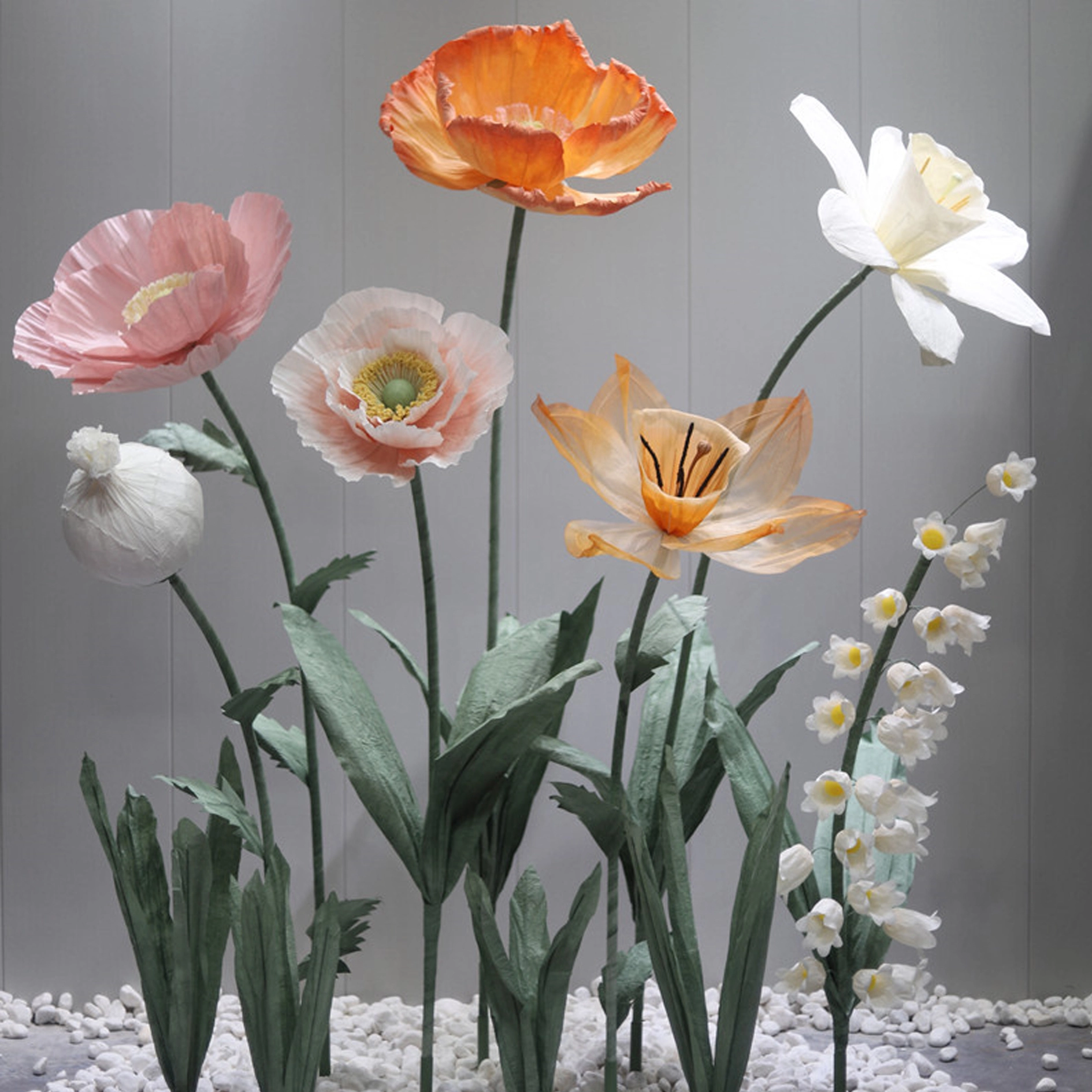Paper Art Poppy