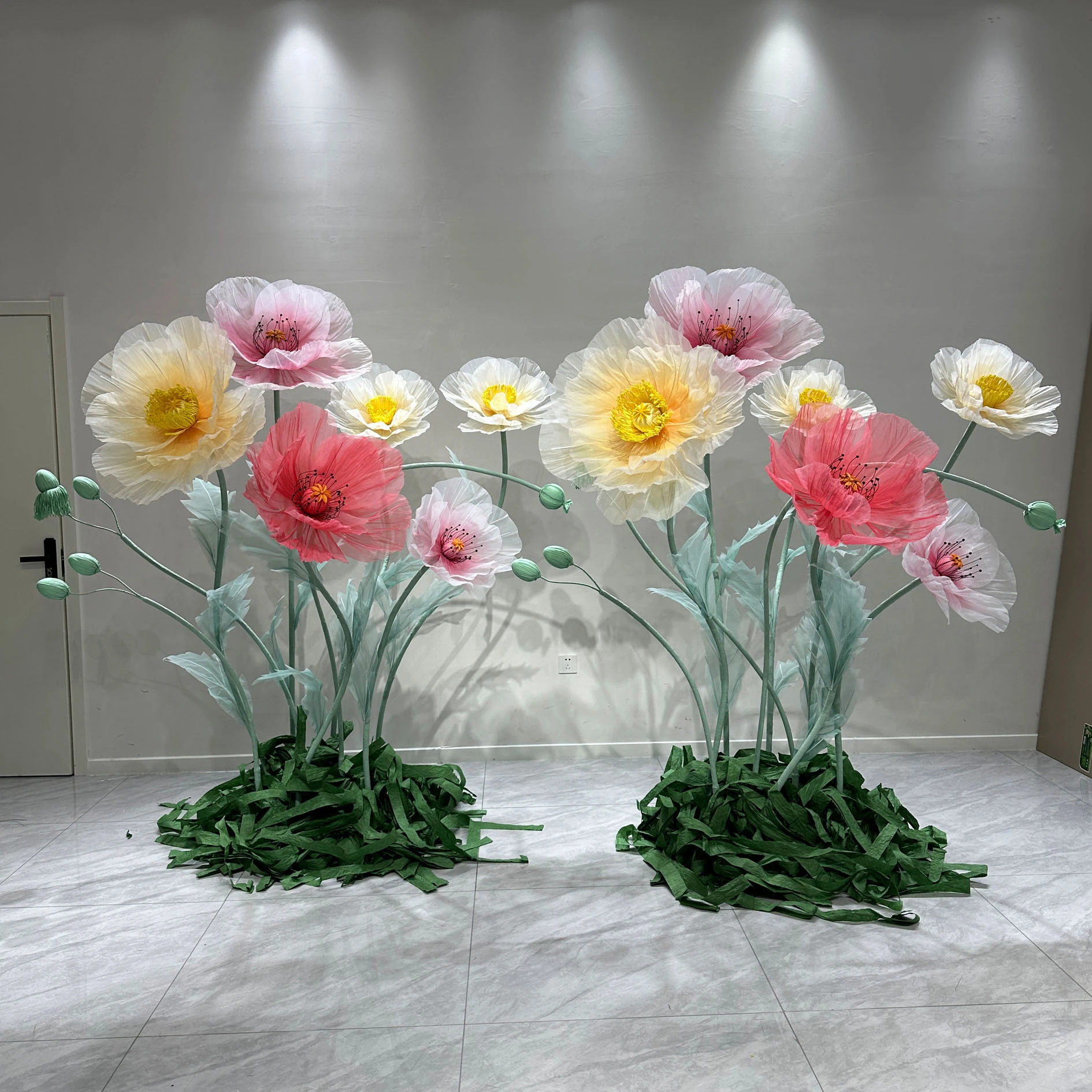 Installations florales de mariage
