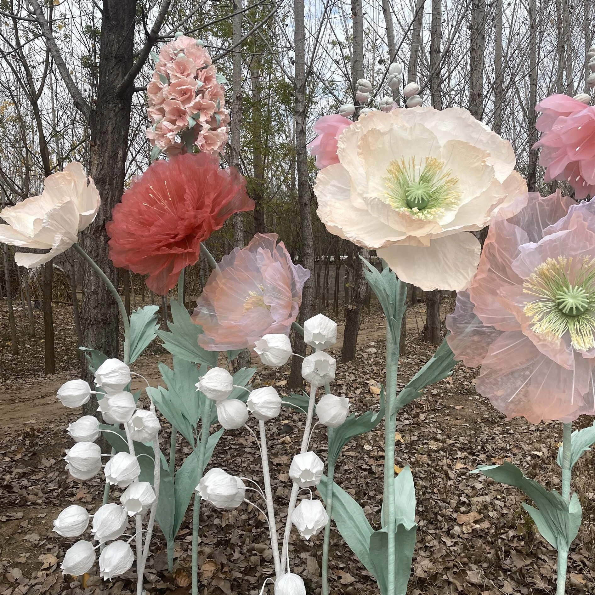 Papier d'organza pur géant fait à la main