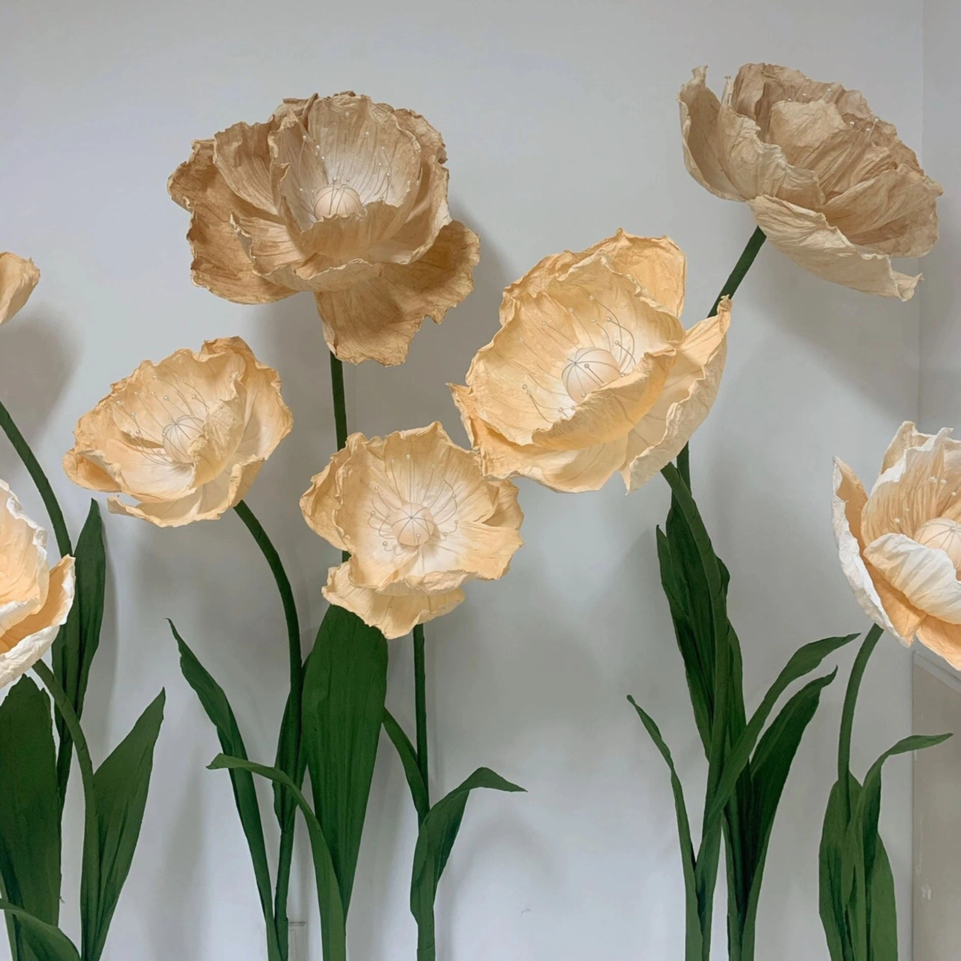 Papleta de arte gigante