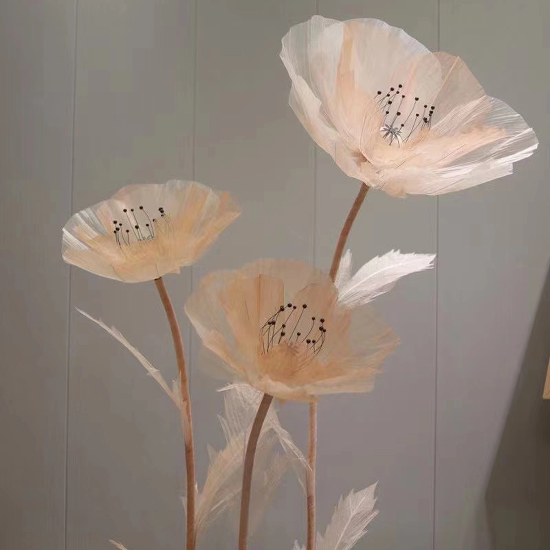 grandes décorations de fleurs