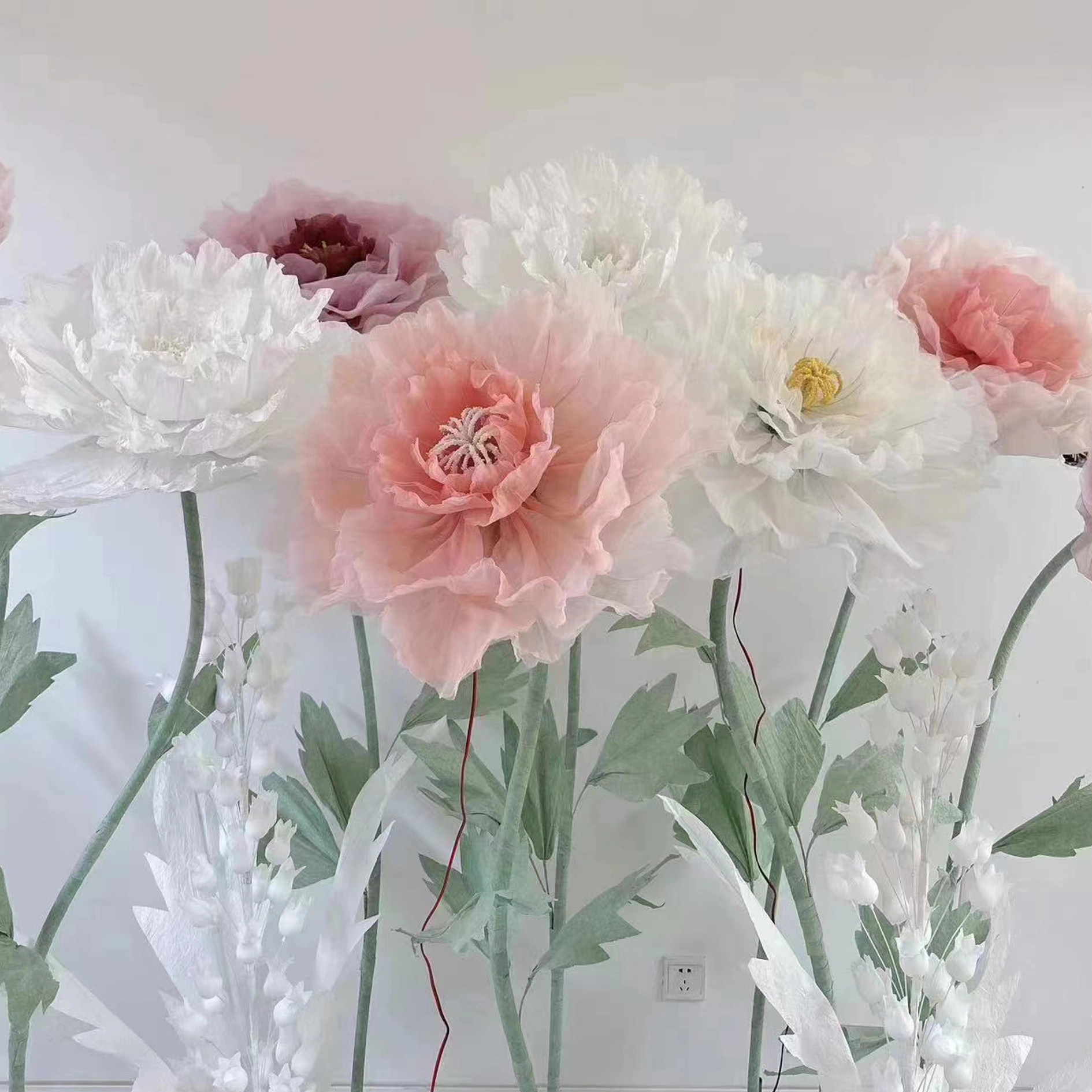 Installations florales de mariage