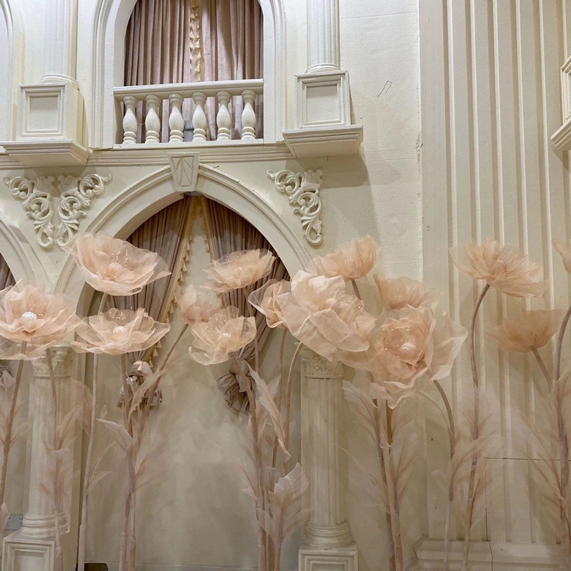Installations florales de mariage