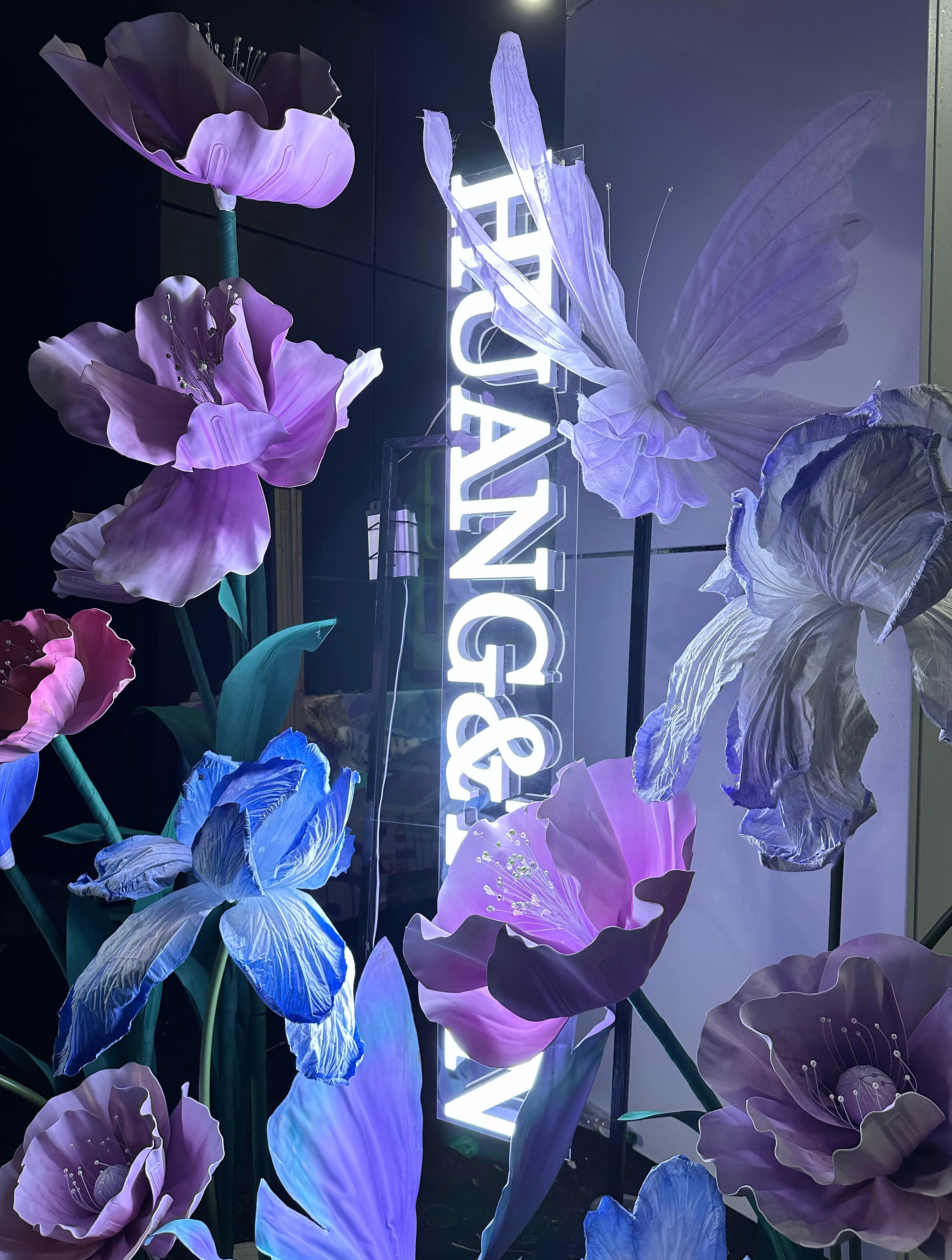 Fantasy Eva Giant Flower Boda, fiesta, decoración del hogar