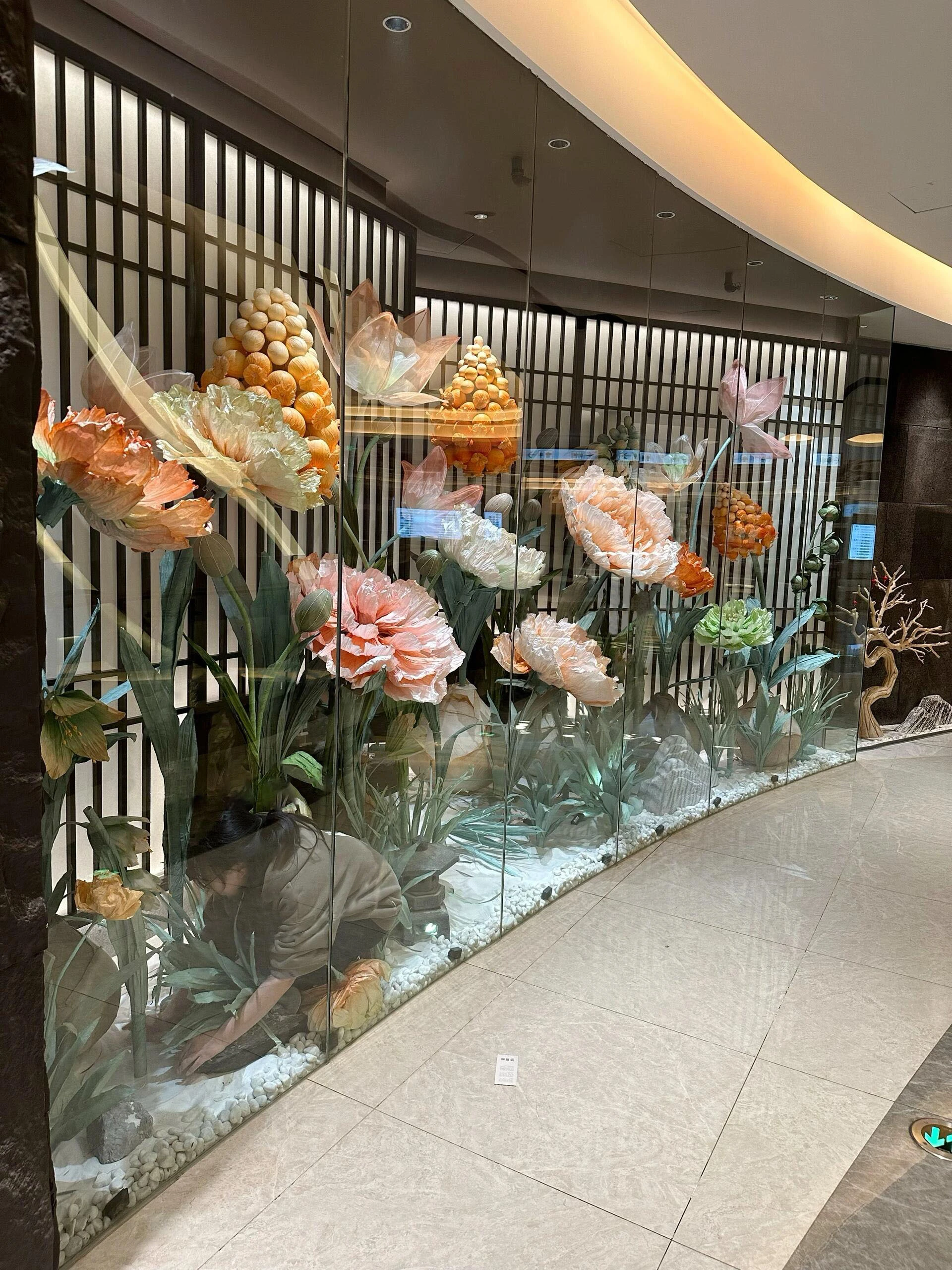 arte de flores gigantes de jacinto