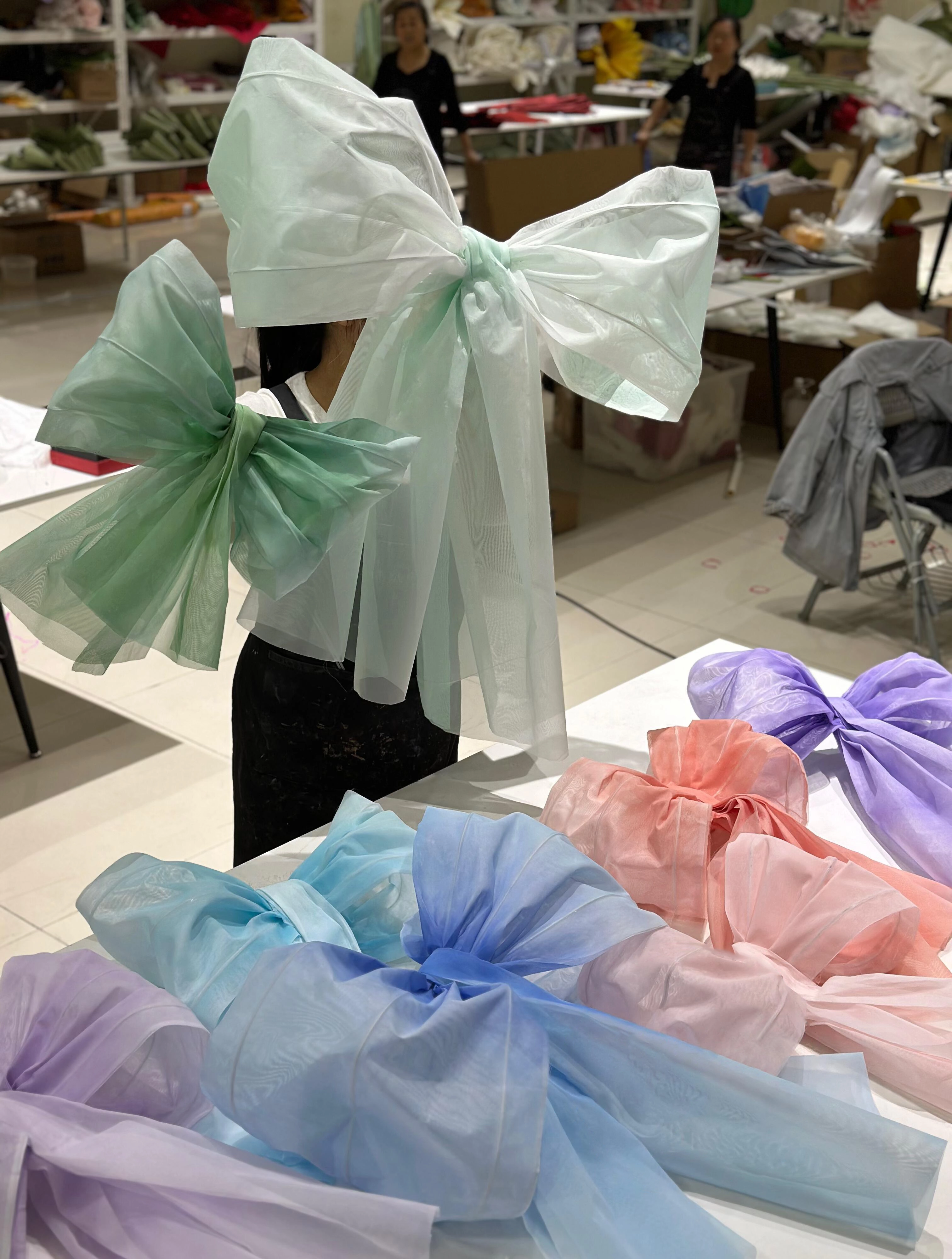 Installations florales de mariage
