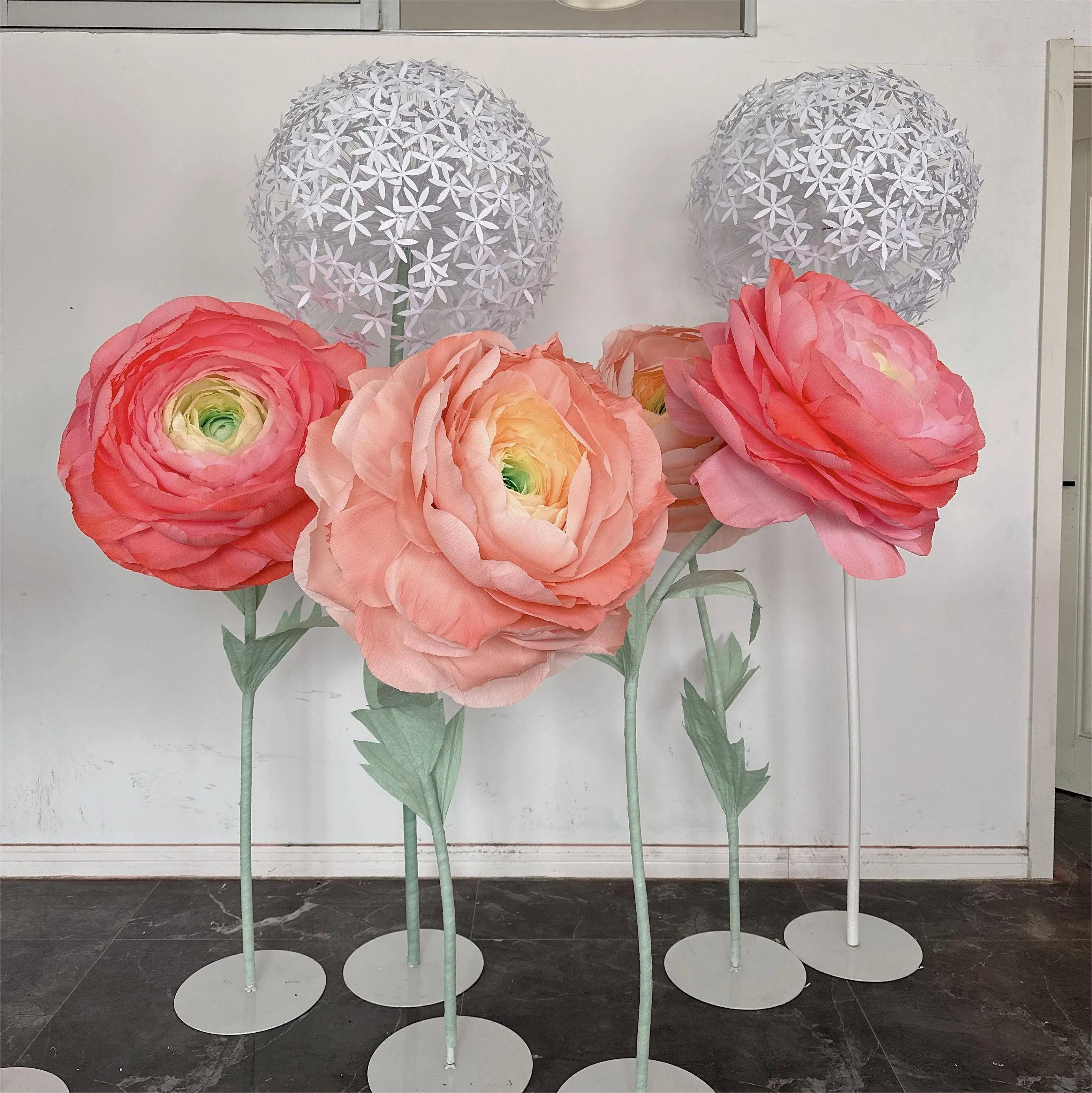 Decoración de papel de arte de arte de papel