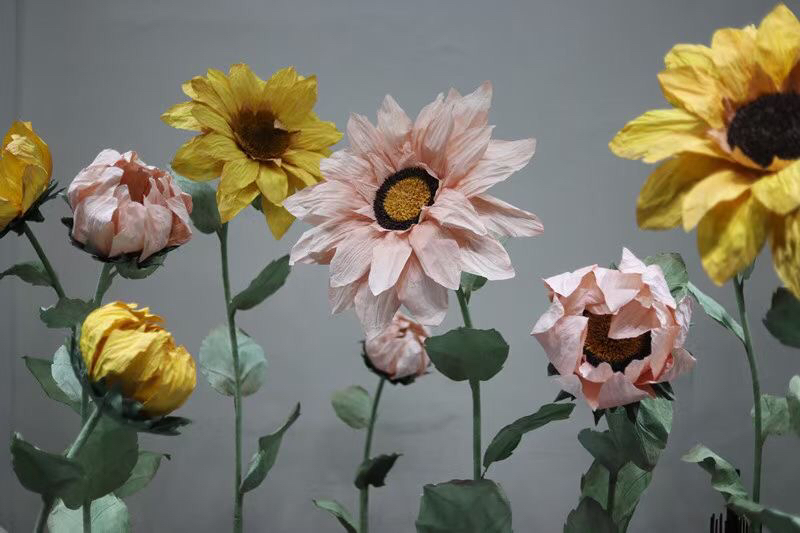 decoración de girasol