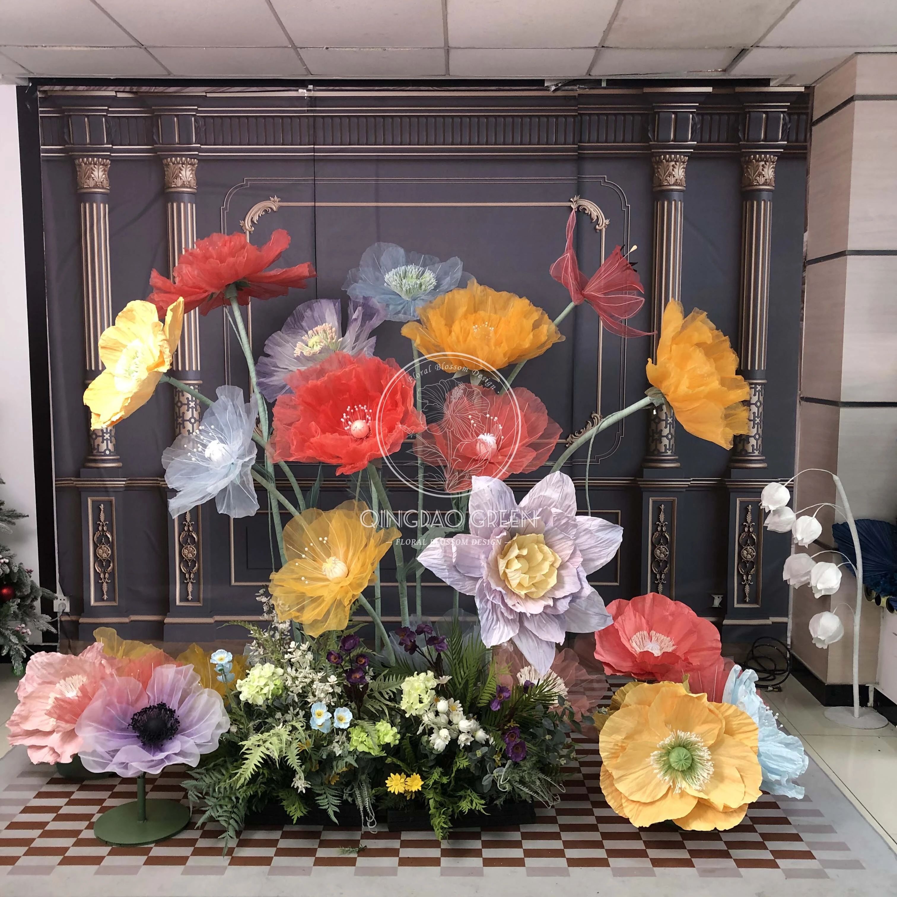 Installations florales de mariage