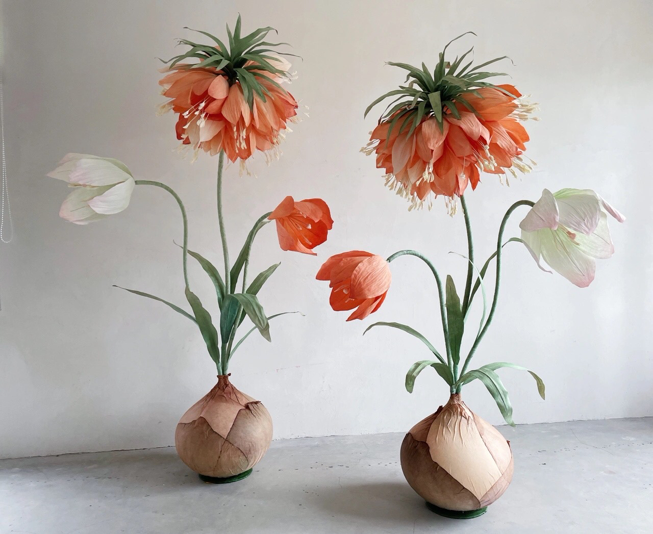 Impresionantes y hermosas flores gigantes