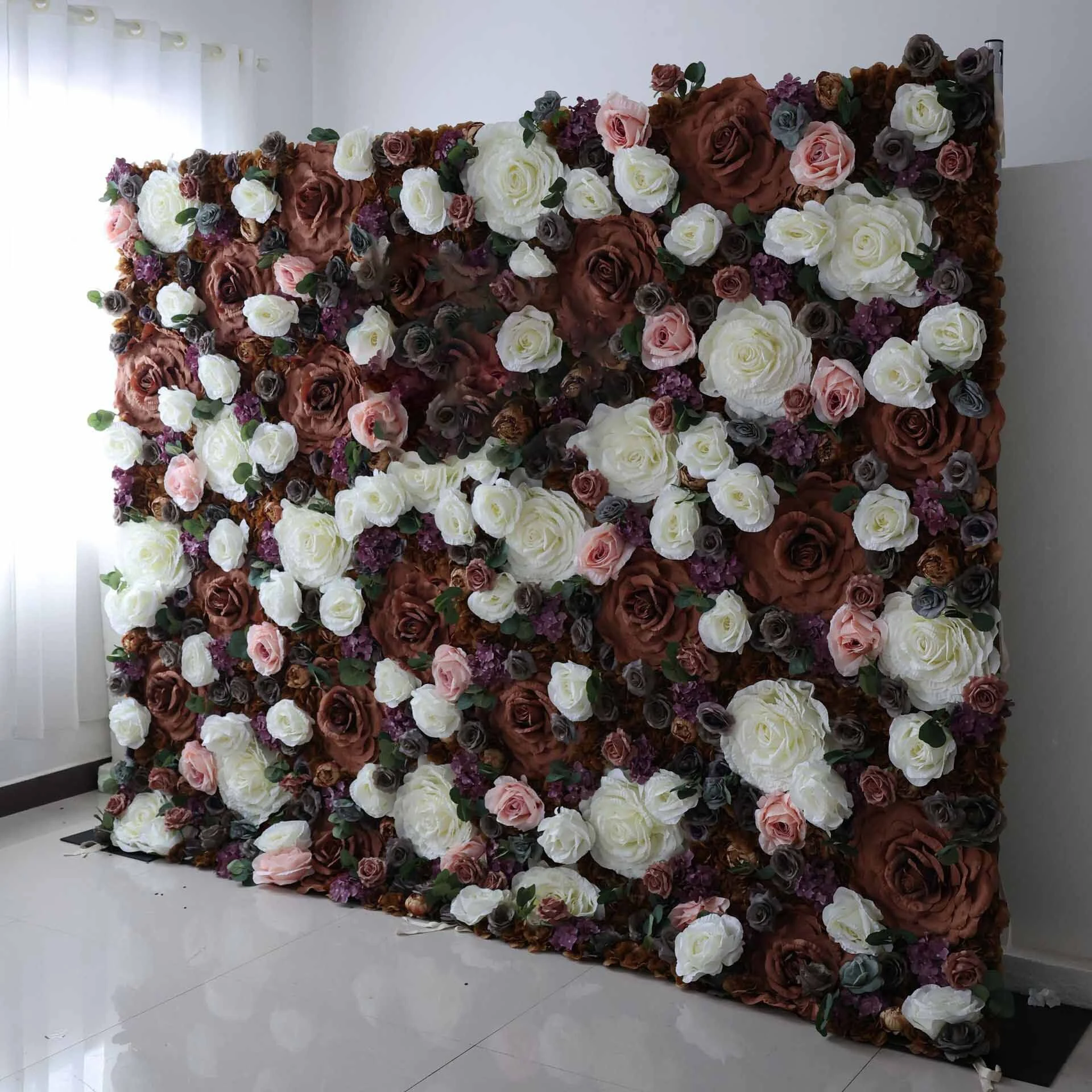 Fabric-based flower wall artificial flowers release the free soul, and interpret the exotic style of holiday homestays and beach parties! 1
