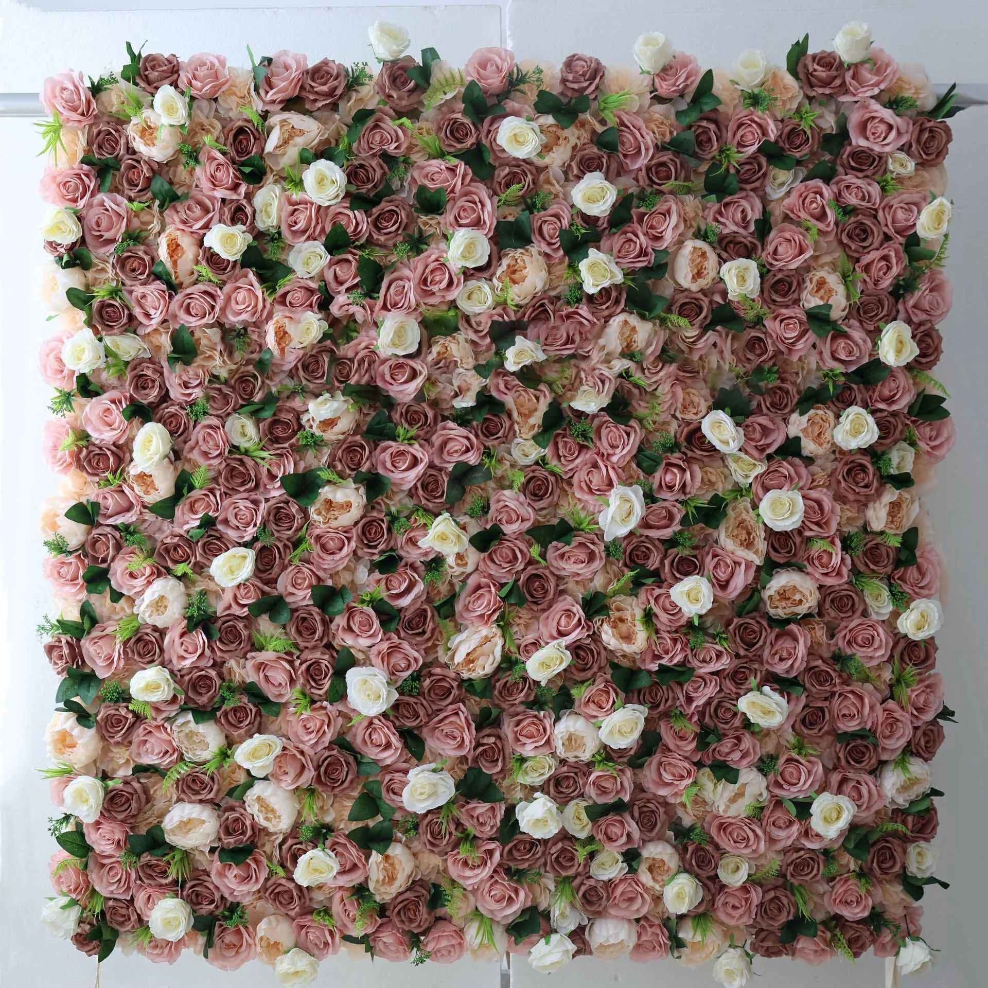 Fantasy unicorn-colored fabric-based flower wall artificial flowers are as gorgeous as fairy tales, creating a fantasy kingdom in children's rooms and theme parks! 1