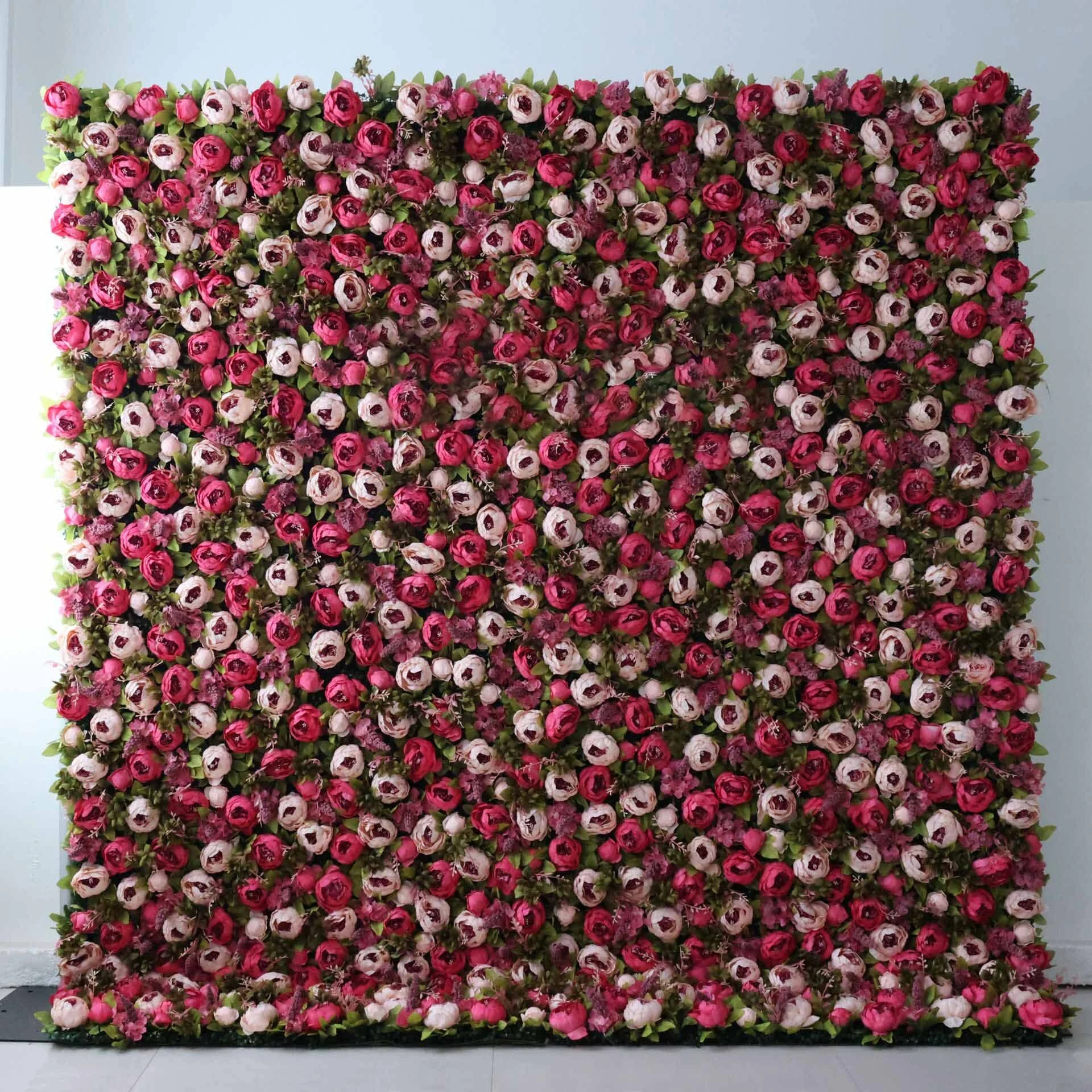 The colorful fabric-based flower wall blooms with warm colors, instantly igniting the joyful atmosphere of shopping malls and festivals 1