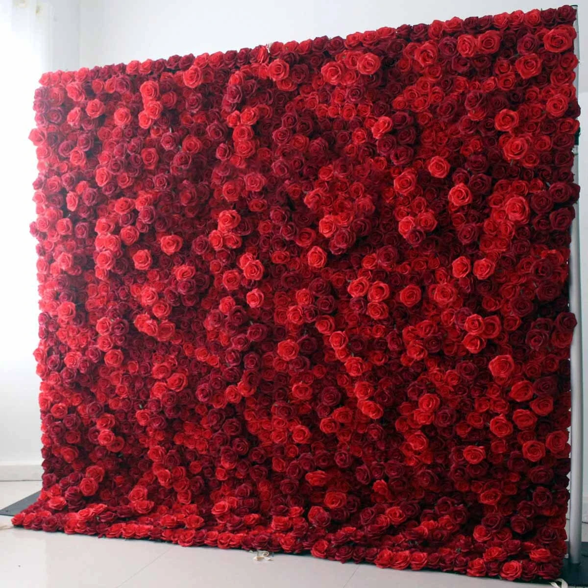 La pared de la flor de tela exuda vitalidad juvenil y la decoración de la escena está llena de vitalidad 1