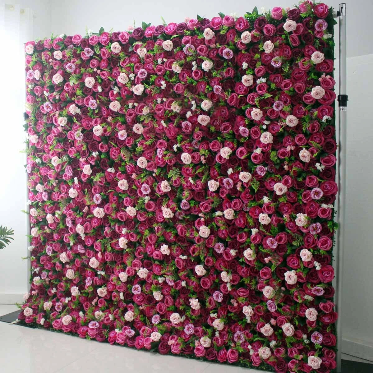 Wärme und weiche Blumenmauer-Simulationsblumen auf Stoffbasis erzeugen die Wärme des Zuhause 1