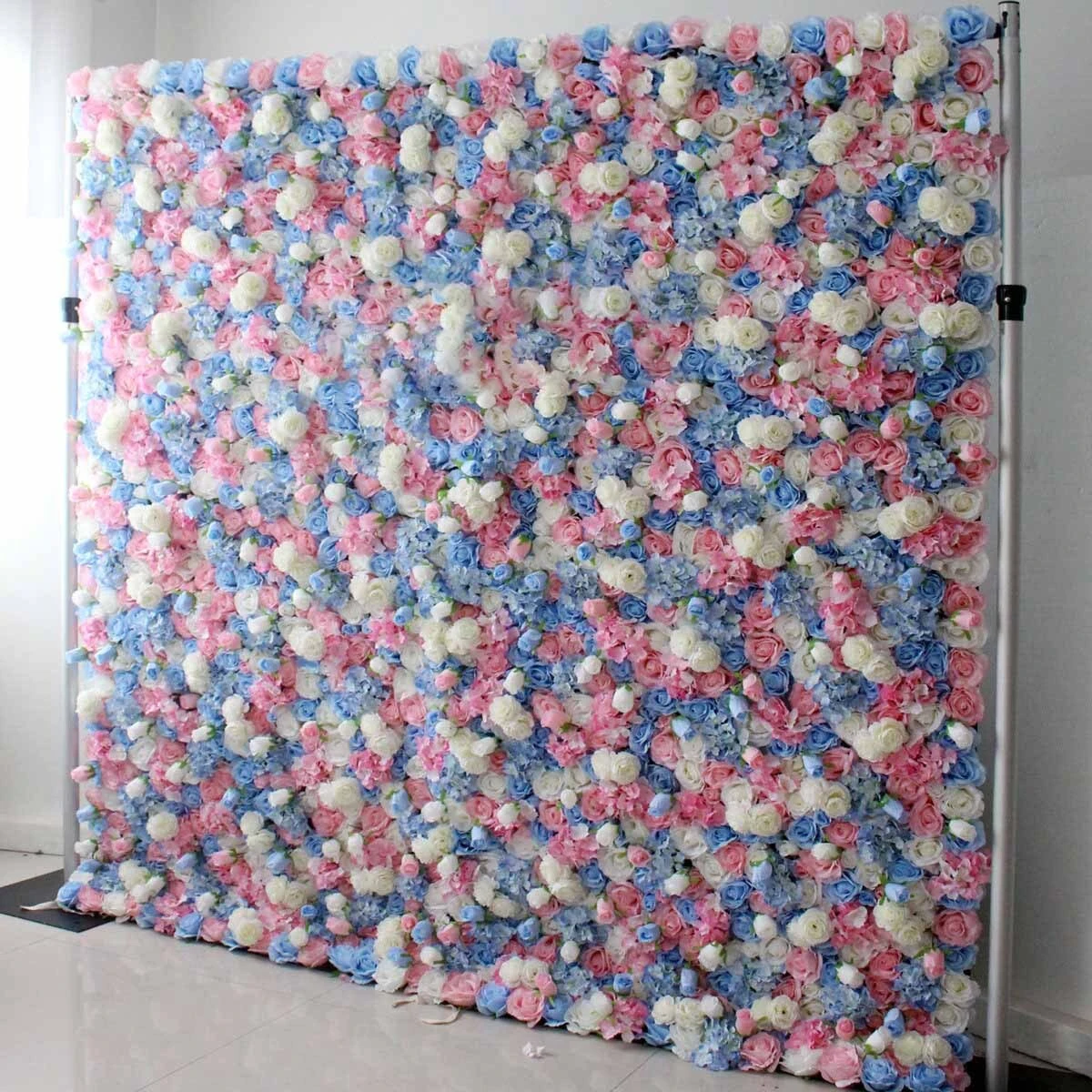 Fabric flower walls are full of mysterious charm and can be found in restaurants, B&Bs, etc 1