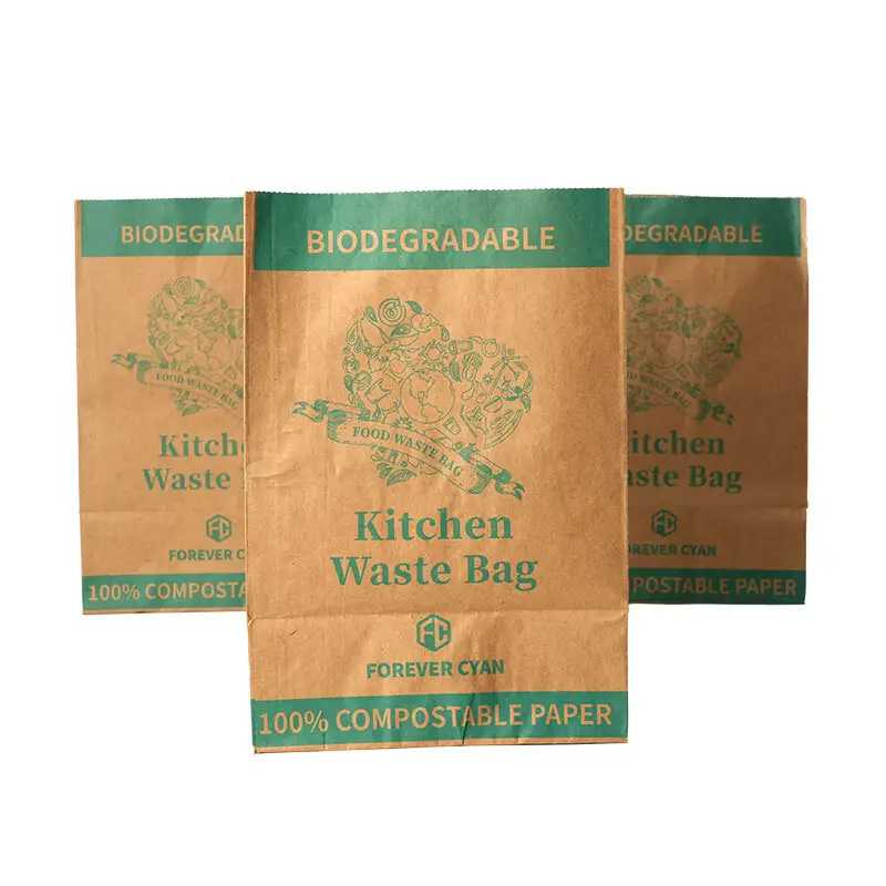Uchampak Large Paper Garbage Bags Large Paper Garbage Bagssupply 2