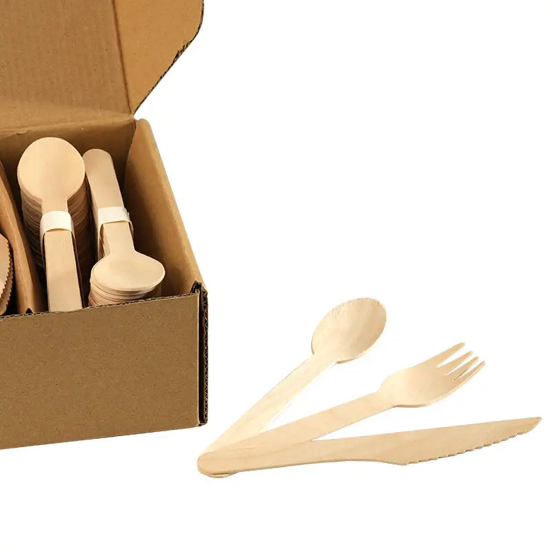 Uchampak Wooden Spoon and Fork Set Eries 3