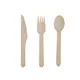 Good Selling Fork Spoon Wooden for Catering Packaging 3