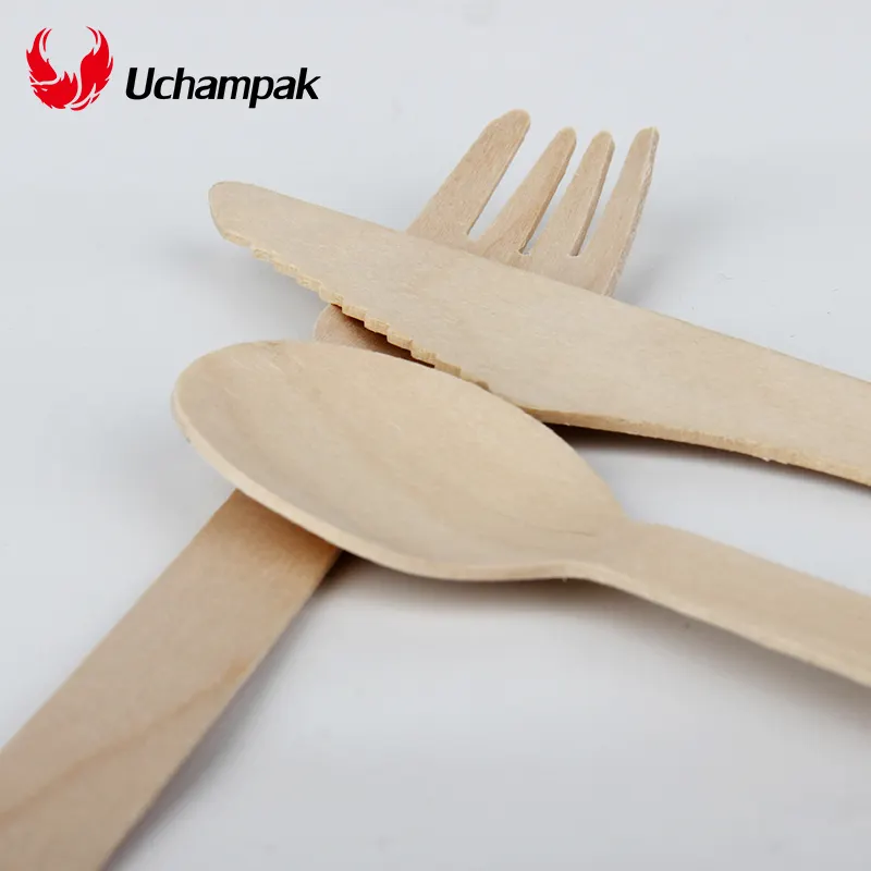 Forchette compostabili per ristoranti fantasma prodotte in Cina 2