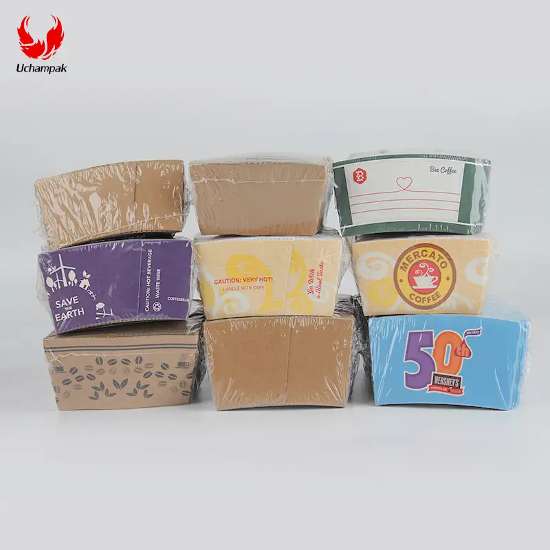 Uchampak-kmiem tat-tazza tal-kafè tal-karta 12oz/16oz/8oz/20oz/daqs personalizzat għalik minn fejn tagħżel 1