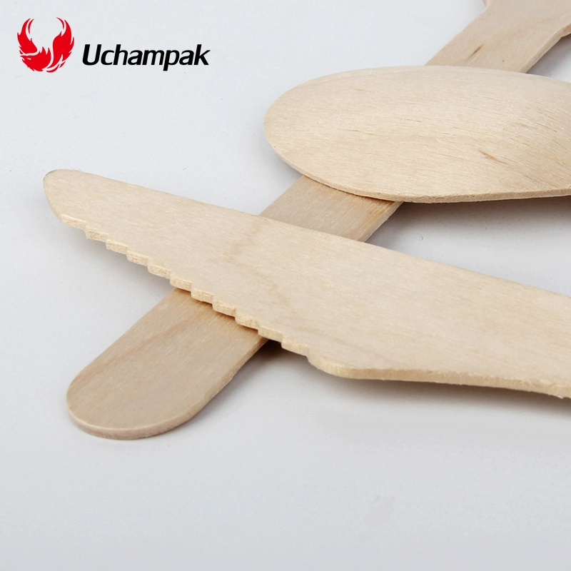 Uchampak-Disposable bamboo cultlery manufacture bamboo spoons/forks/knives 1