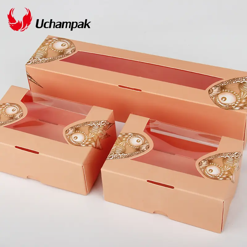 Uchampak-Customized Take away paberist sushikarp koos akende valmistamisega 1