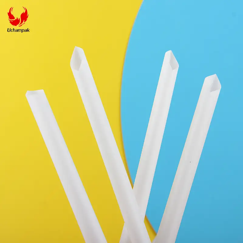 Uchampak-Customized Best Quality PLA straws biodegradable Çêker Çêker 1