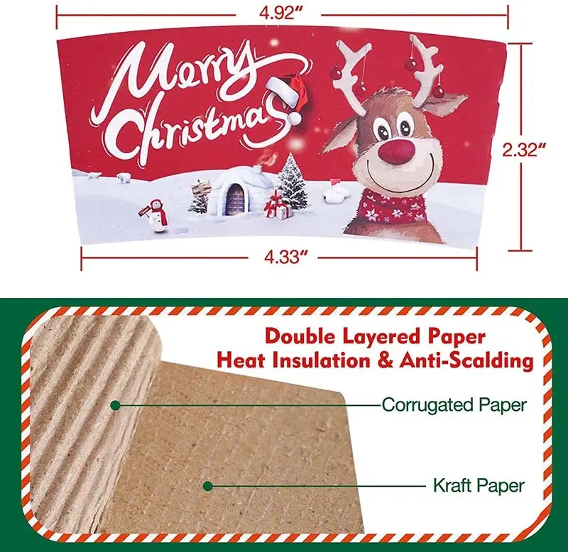 Customized Paper Coffee Cups with Lids Coffee Cups & Sleeves Wholesale - Uchampak 4